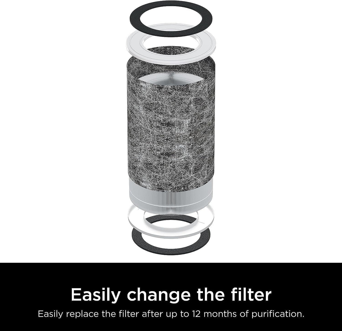 Open Box Air Purifier with HEPA Air Filter P3278