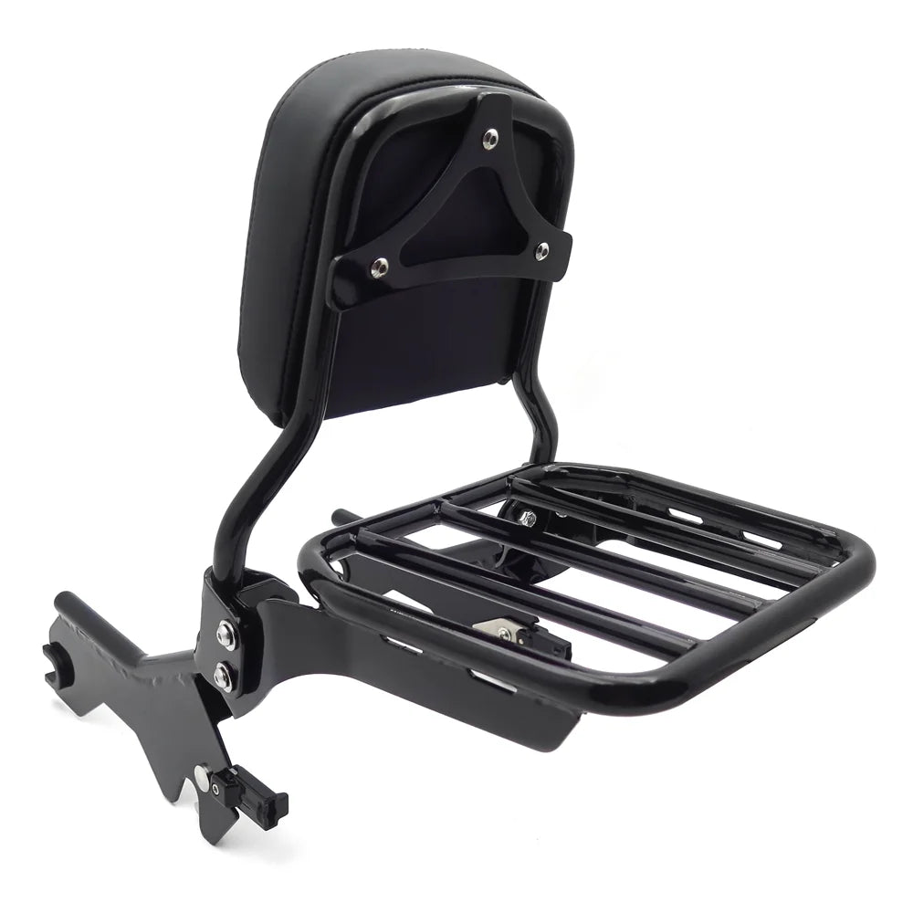 Black Sport Luggage Rack Sissy Bar Upright O623300