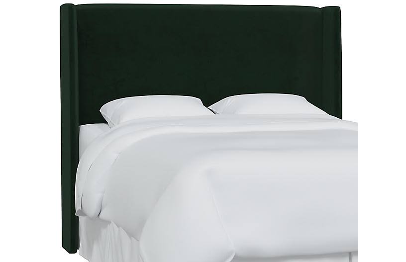 Green Velvet Cal King Headboard R346832