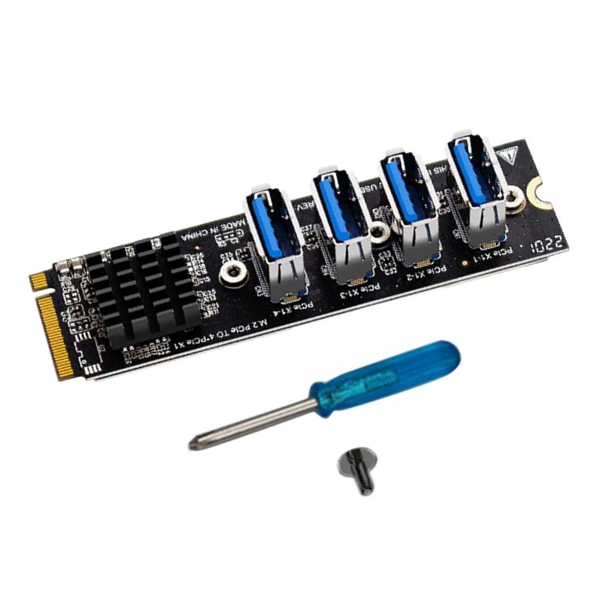 M.2 to 4x Electronic Parts Hardware T14022