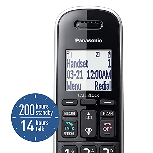 2 Handset Corded/Cordless Phone System with Answering Machine P9564