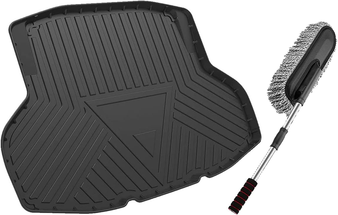 Cargo Mat Liner Trunk Liner with Traction Grips Pack of 2 R8356
