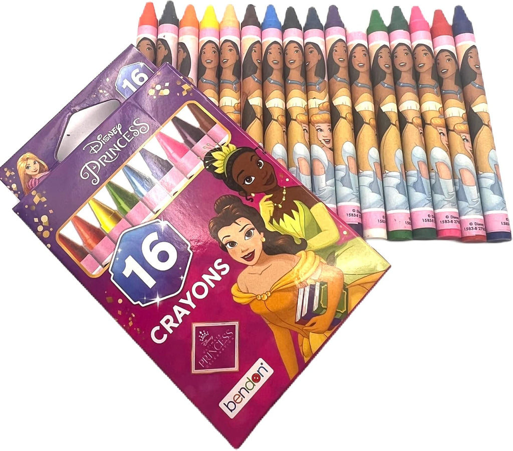 16 Colors Crayons Jumbo 64 Pages Coloring Book U52647