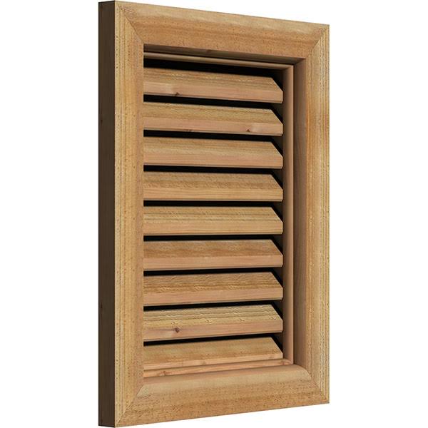 Unfinished Functional Rough Vertical Gable Vent S988349