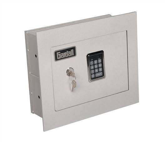 Commercial Wall Safe with Electronic and Key Lock D861