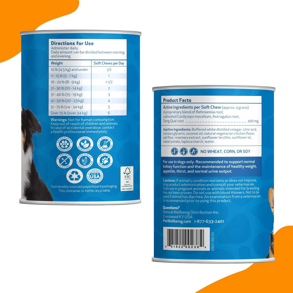 Kidney Support Chewies for Dogs Q322677