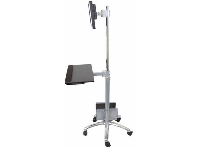 Mobile Computer Cart on Wheels Z653
