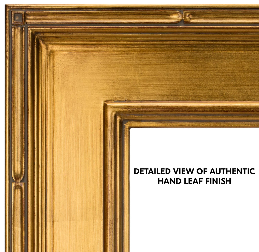 8x10 Gold Wooden Picture Frame I639747