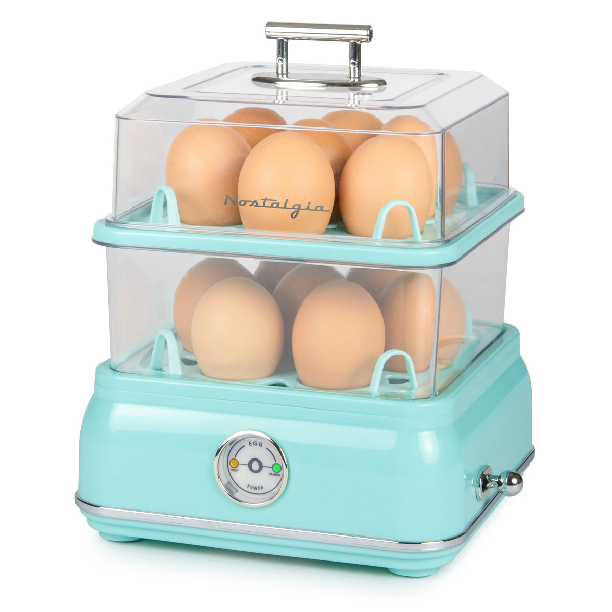 Aqua 14-Capacity Egg Cooker E336426