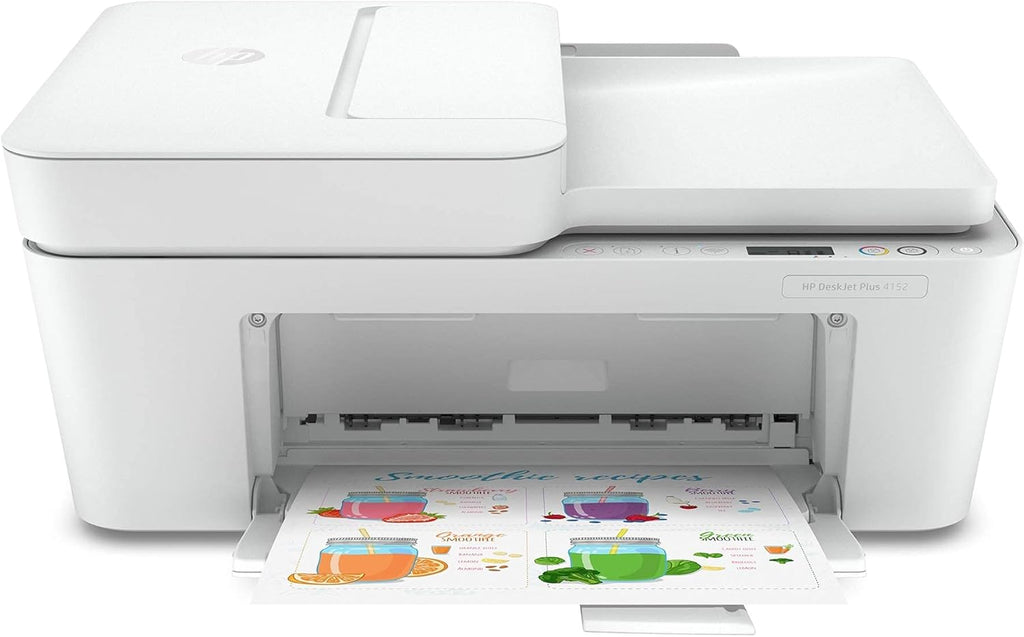 Renewed HP DeskJet Plus 4152 Wireless All-in-One Color Inkjet Printer C703