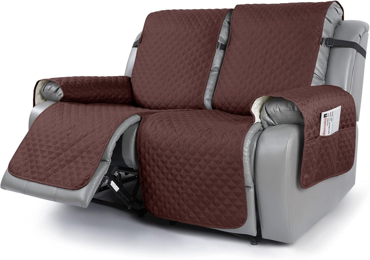 Light Gray 3 Seat Recliner Sofa Cover D4241
