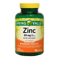 Zinc with Vitamin D Capsules Dietary Supplement, 50 mg, 150 Count E922006