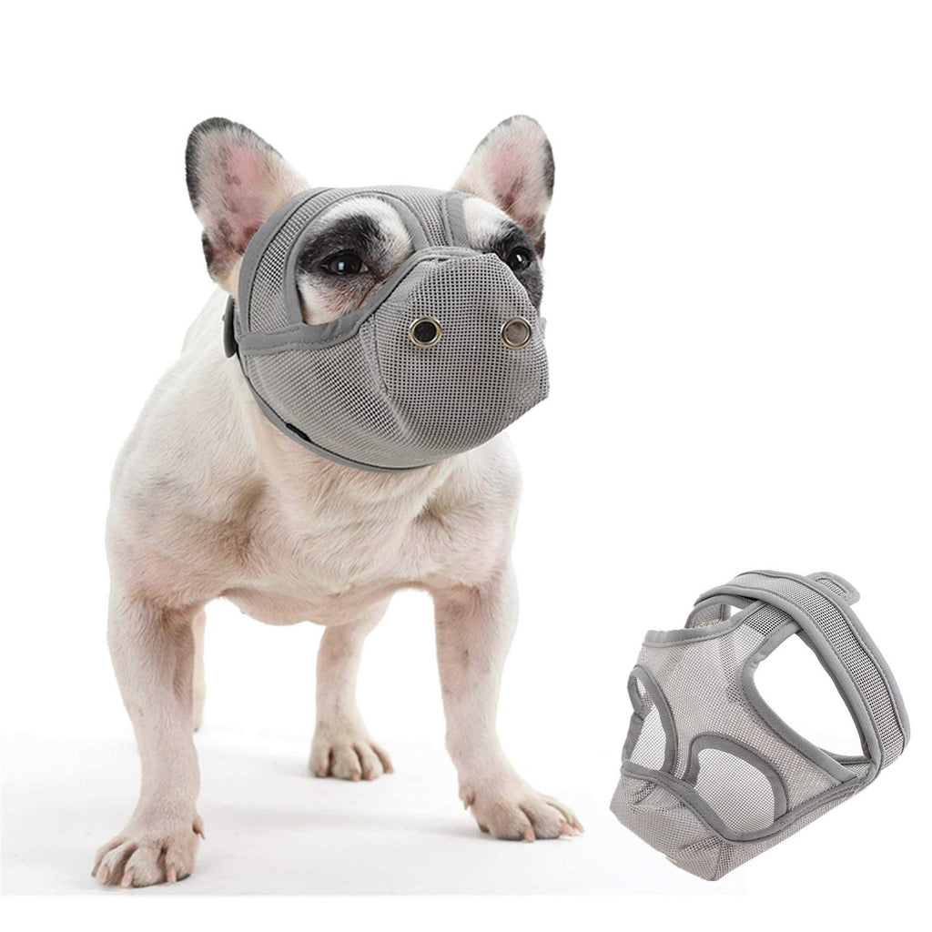 Adjustable Breathable Mesh Dog Muzzle D117