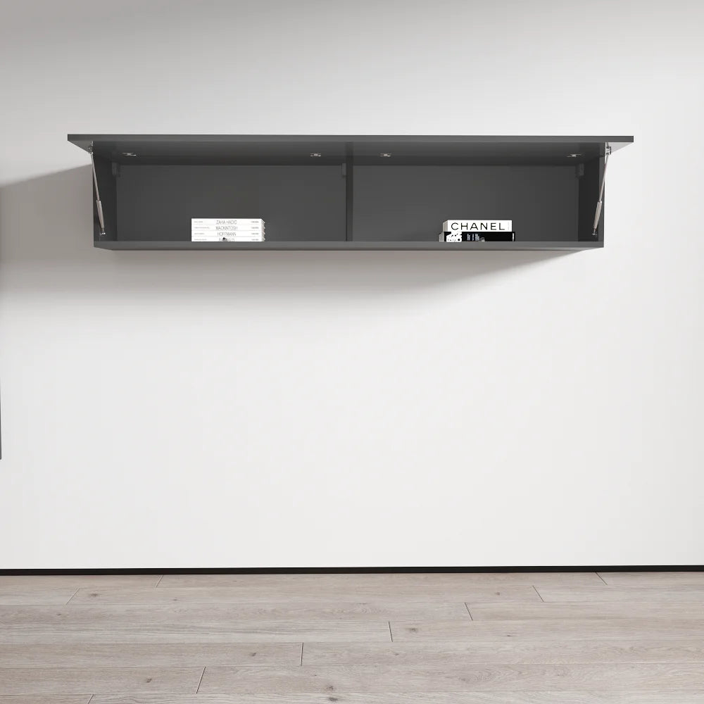 Wall Mounted Floating Media Cabinet P443575