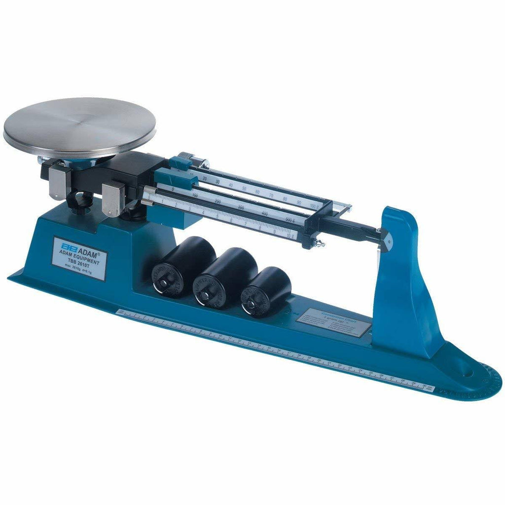 Triple Beam Mechanical Balance, 2610g Capacity, 0.1g Readability B513