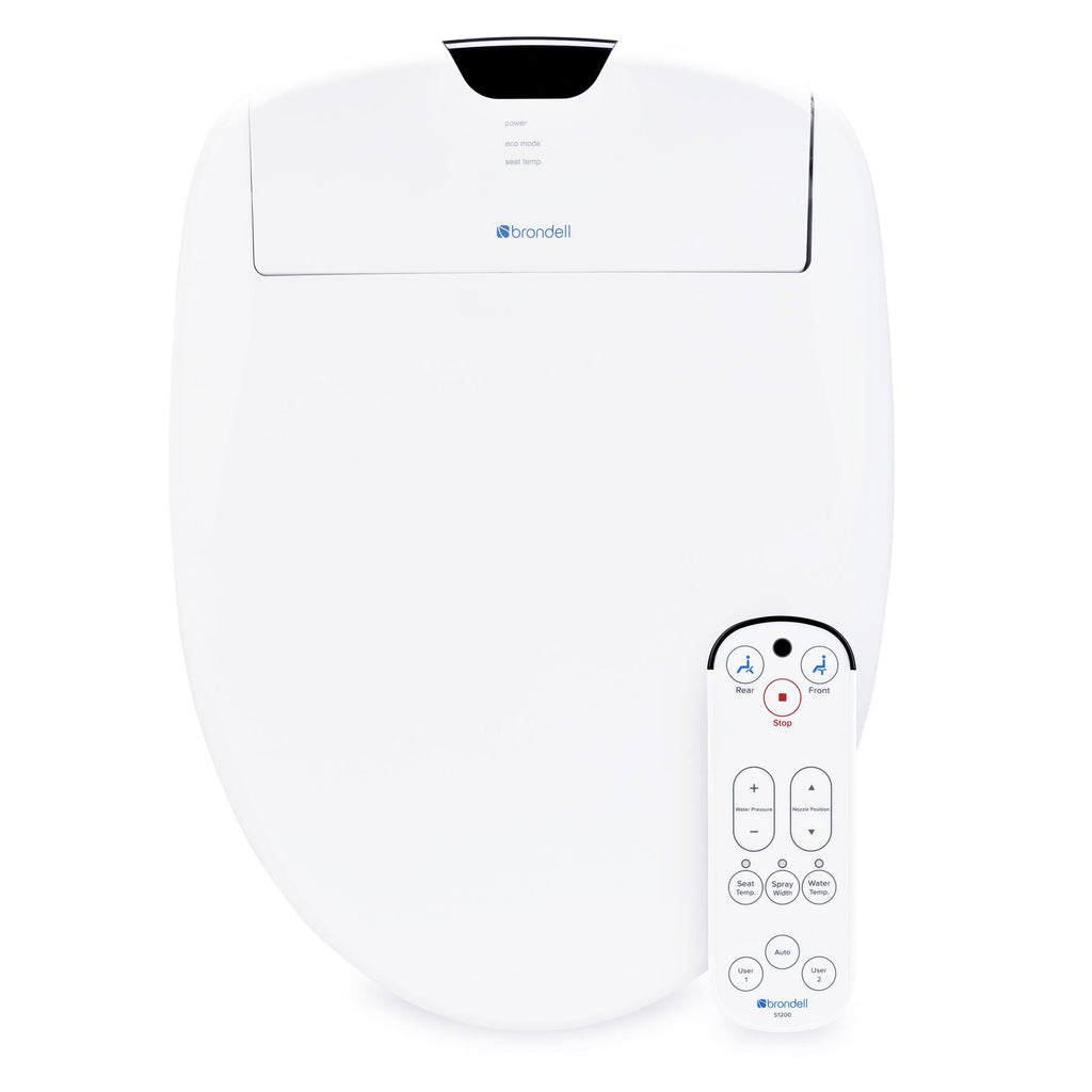 White Round Bidet Toilet Seat I44378