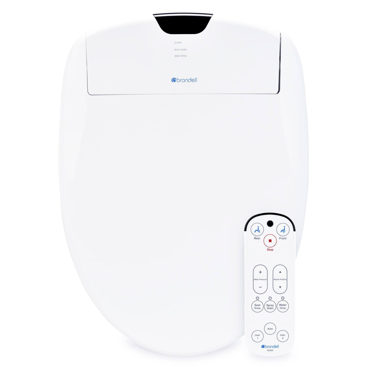 White Round Bidet Toilet Seat I44378