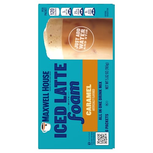 5.82 oz Iced Caramel Latte Instant Coffee Drink Mix Q627777