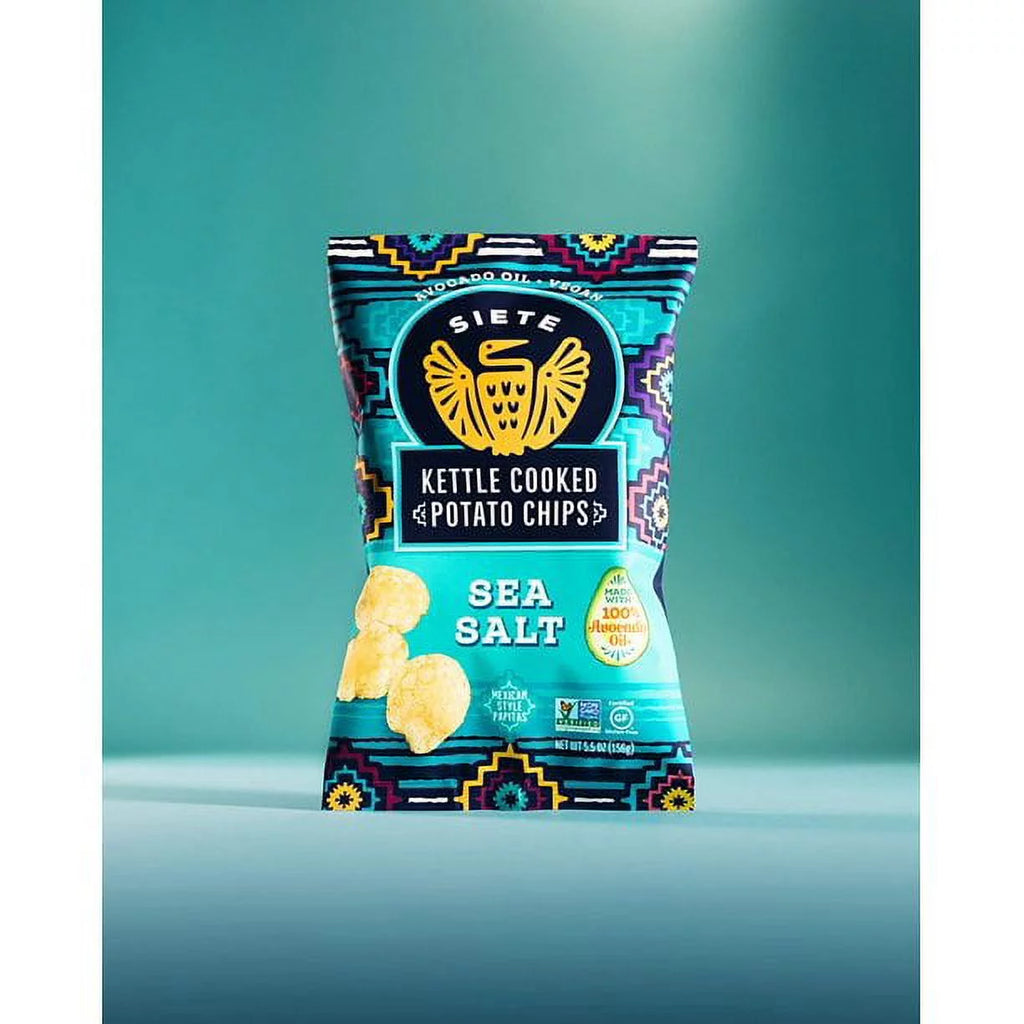 5.5 oz Pack of 2 Sea Salt Potato Chips U604