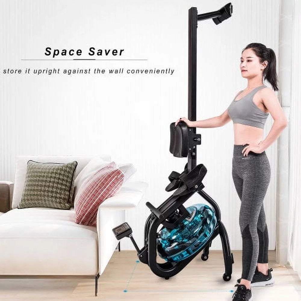 Water Rowing Machine with LCD Monitor V53827
