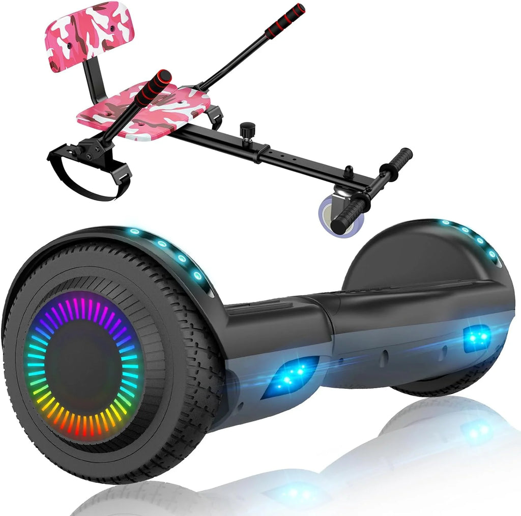 6.5 Two Wheel Self Balancing Scooter with Seat Attachment W500