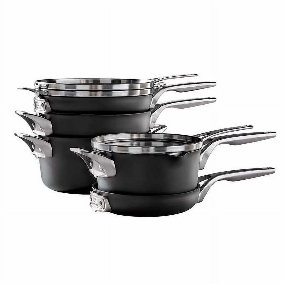 8 Piece Hard Anodized Cookware Set O93801