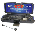 77 Piece Half Cut Stubby Bit Set F572