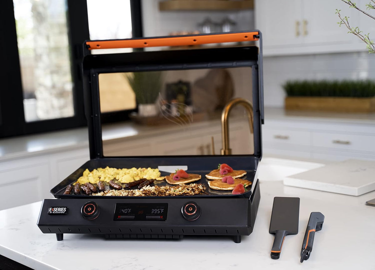 22 Inch Nonstick Electric Griddle with Lid U10723