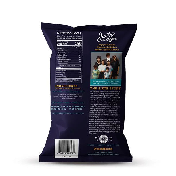 5.5 oz Pack of 2 Sea Salt Potato Chips U604