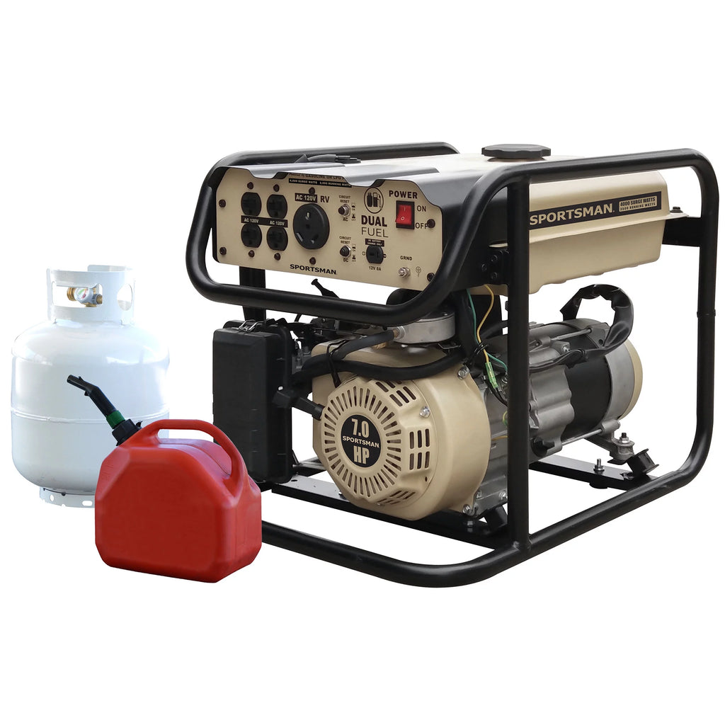 4000 Watt Dual Fuel Generator V8786