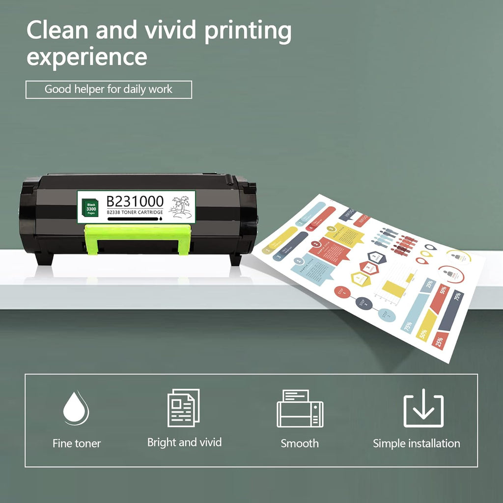 3PK Black Remanufactured Toner Cartridge U760856
