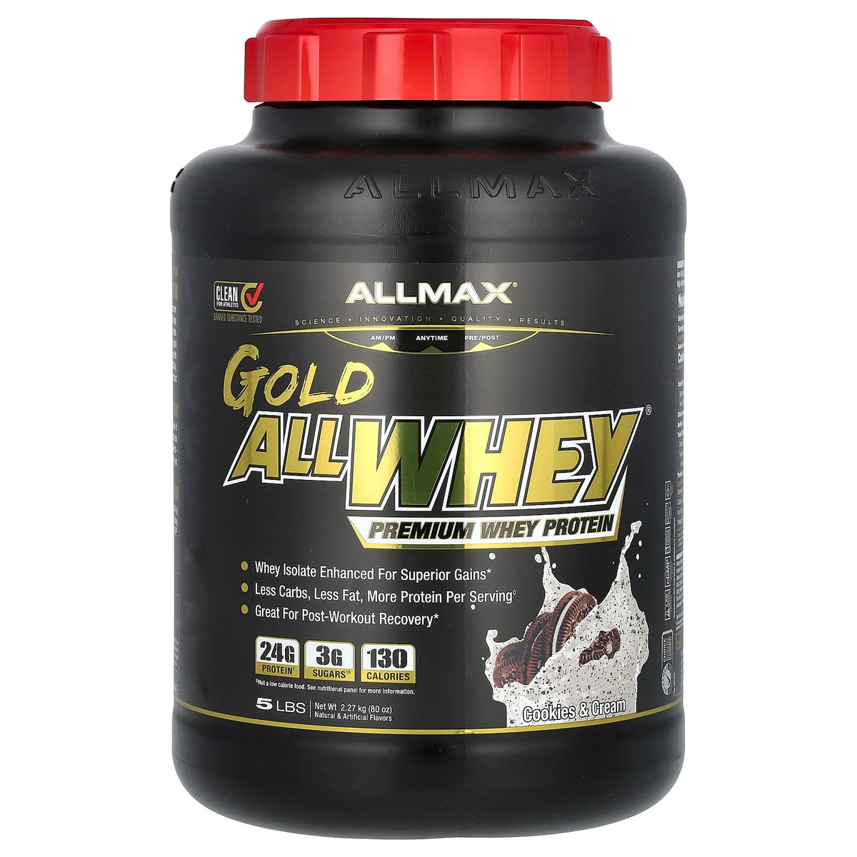 Whey Protein Cookies & Cream 5 lbs R928904