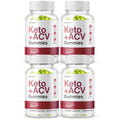 Apple Cider Vinegar Gummies 1000MG 4 Bottles M456