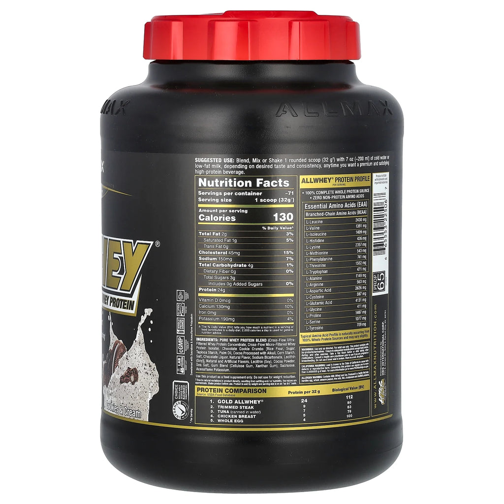 Whey Protein Cookies & Cream 5 lbs R928904