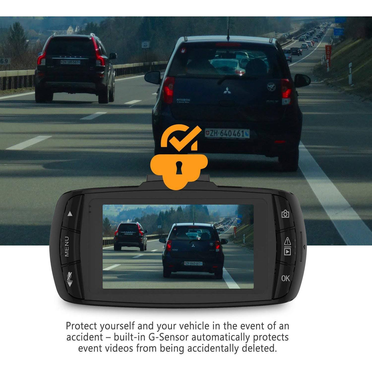 2K Dash Cam R6090