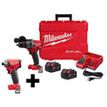 18-Volt Lithium-Ion Brushless Cordless Hammer Drill Driver Kit and Impact Driver I1577