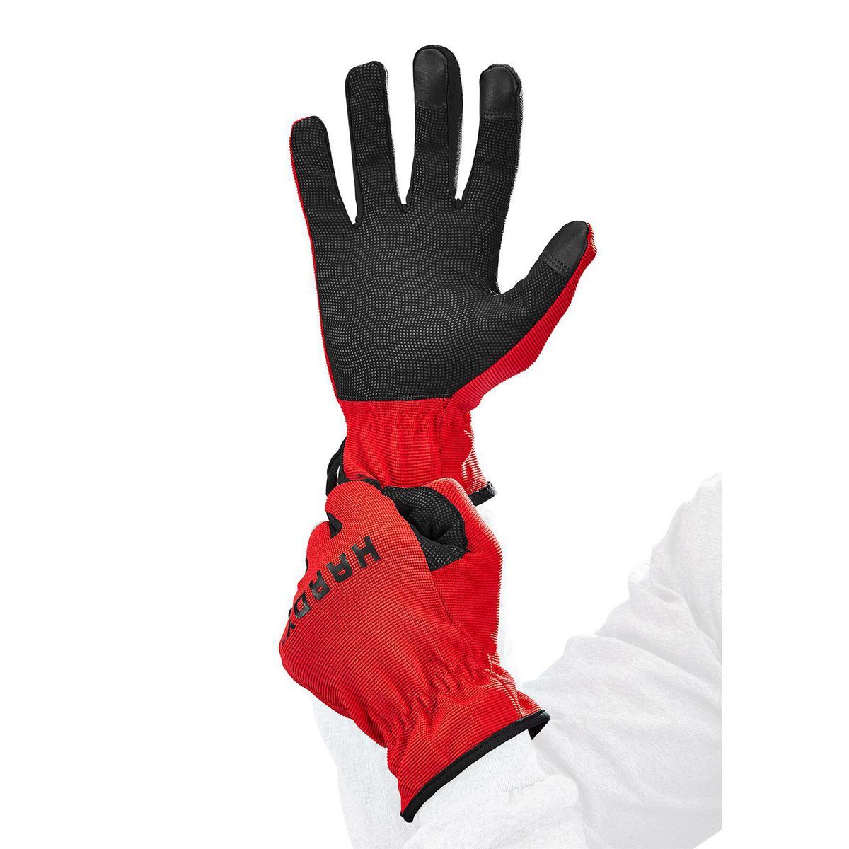 Synthetic Leather Utility Gloves, 2-Pair, Large Y680