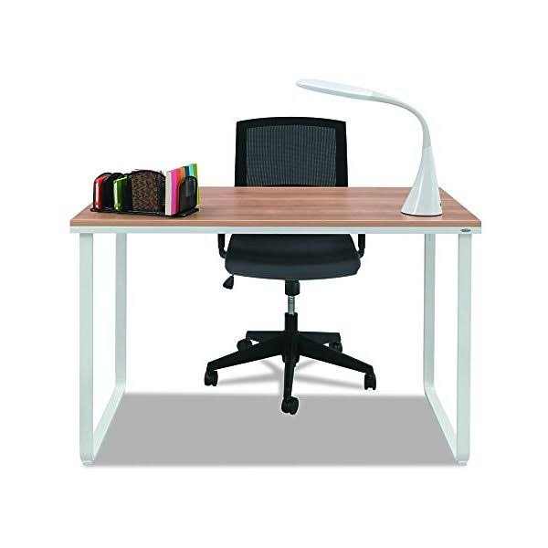 47 1/4 inchw x 24 inchd Beech/White Computer Table Desk C167