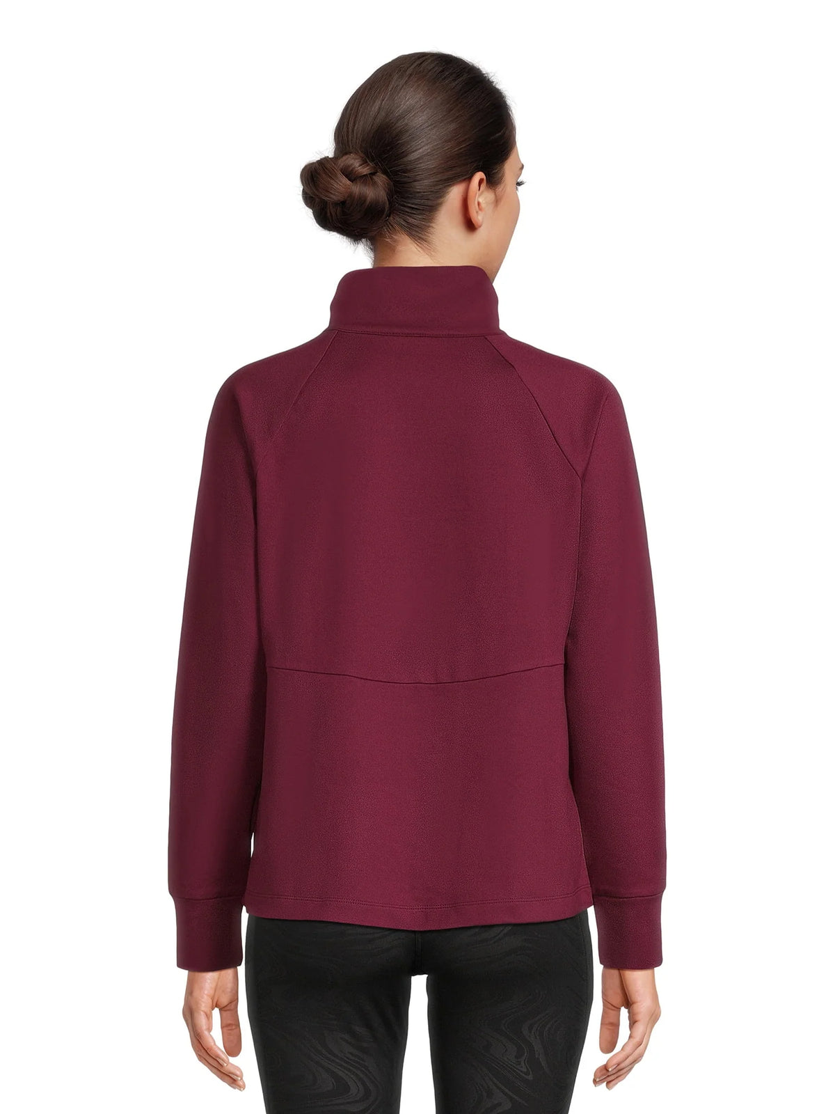 Mock Neck Long Sleeve Pullover Top H588
