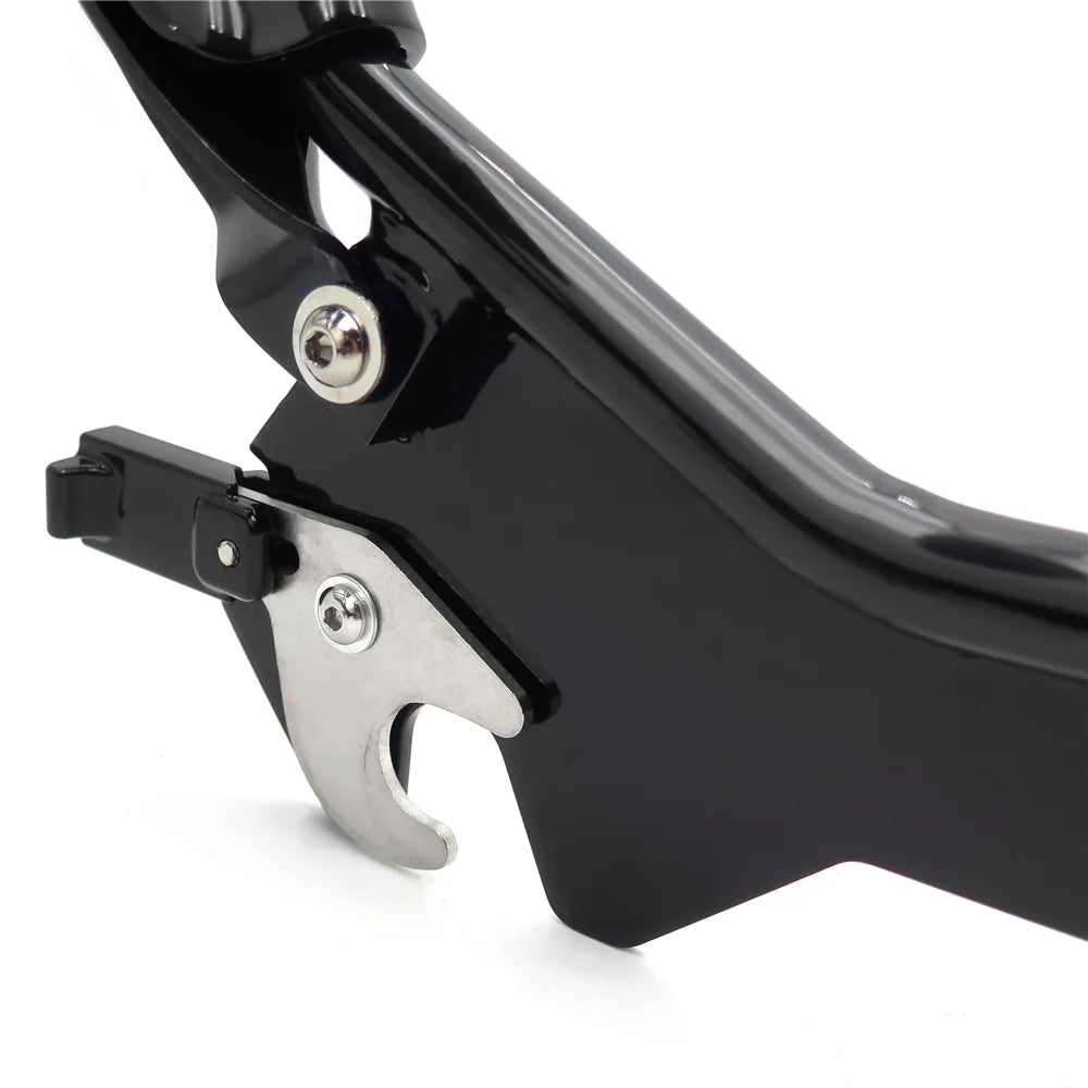 Black Sport Luggage Rack Sissy Bar Upright O623300