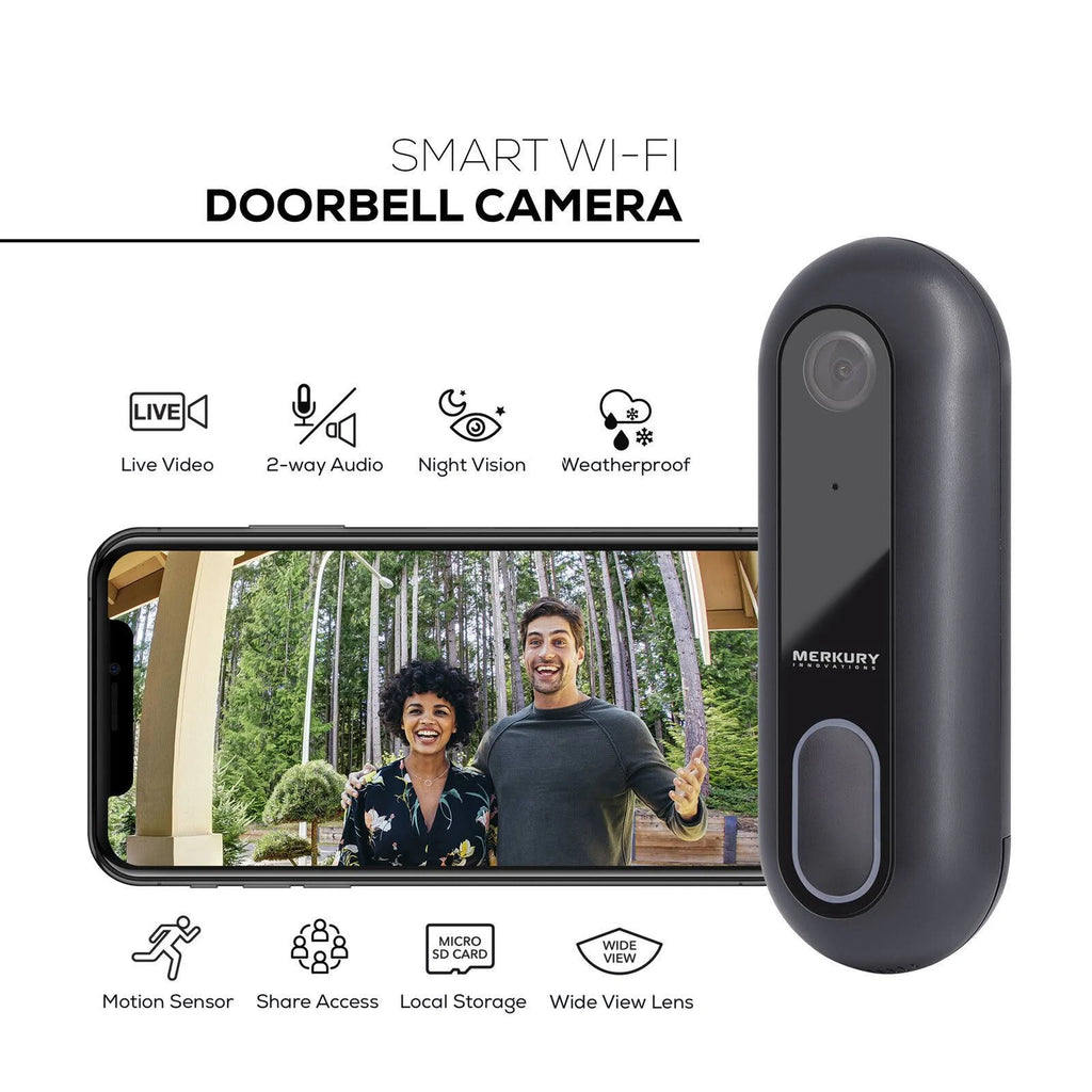 Smart WiFi Doorbell Camera HD 1080p A47790