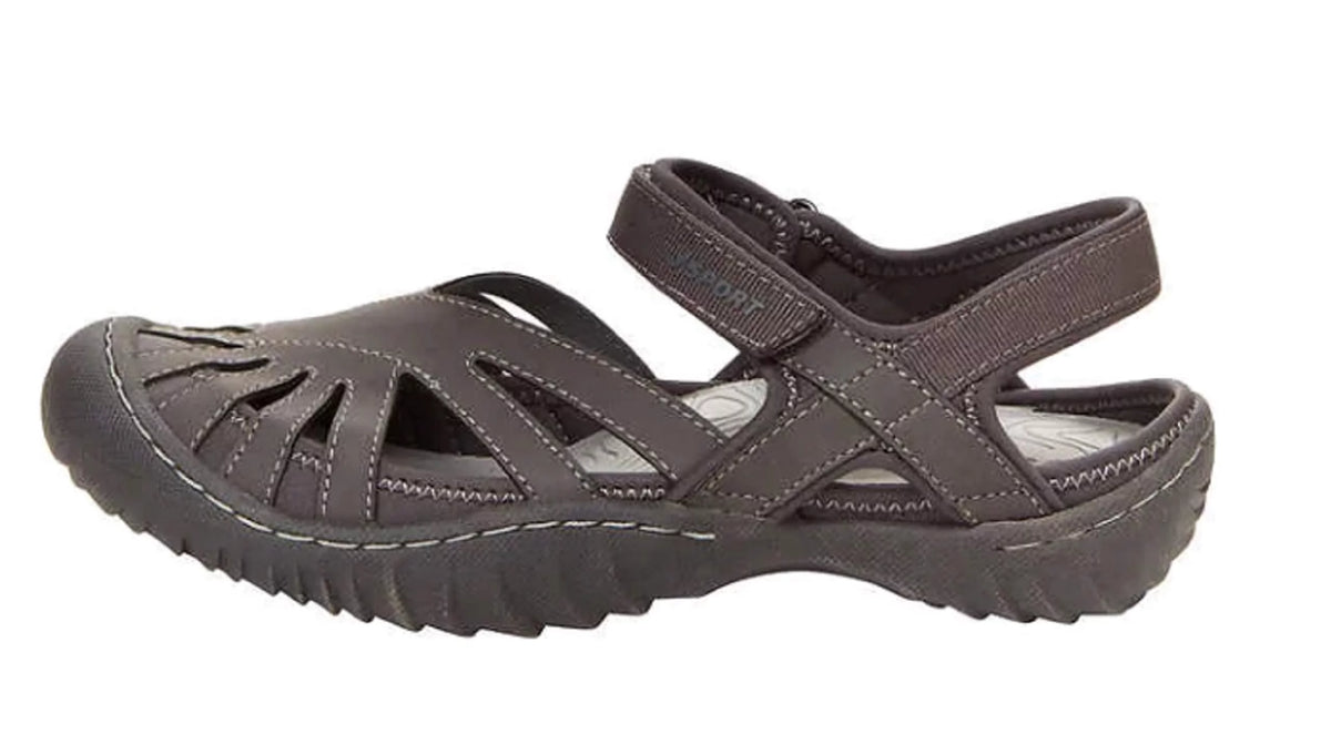 Charcoal Gray Walking Sandals T84667