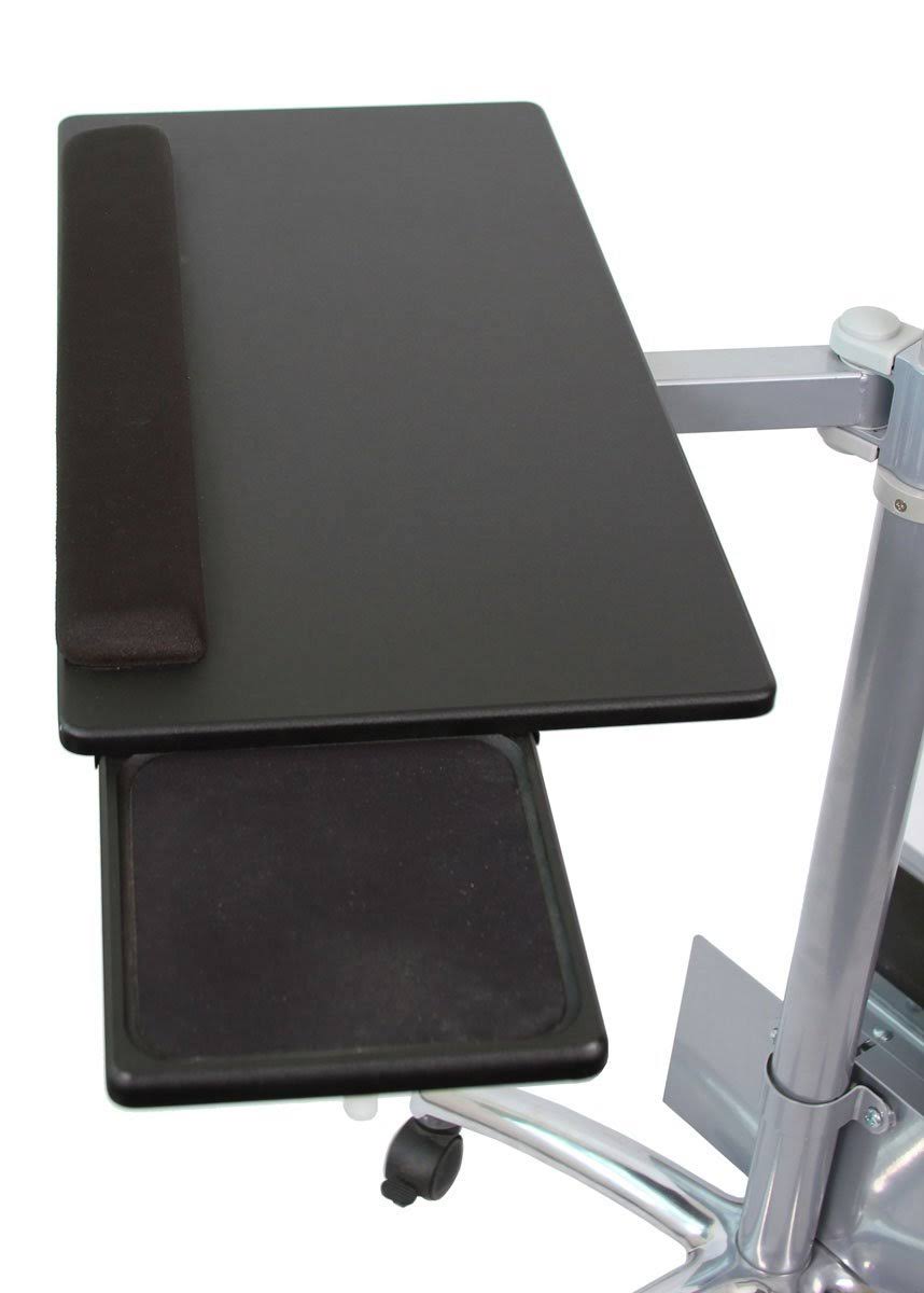 Mobile Computer Cart on Wheels Z653