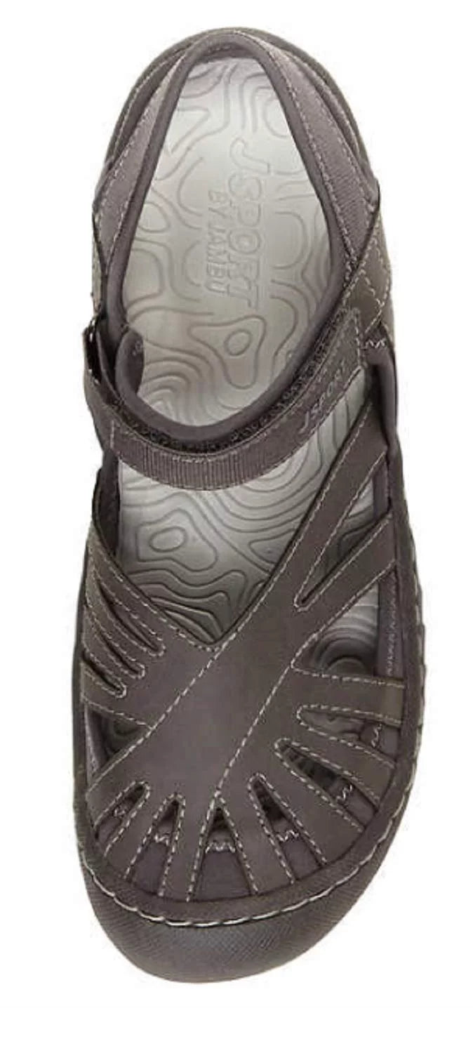 Charcoal Gray Walking Sandals T84667