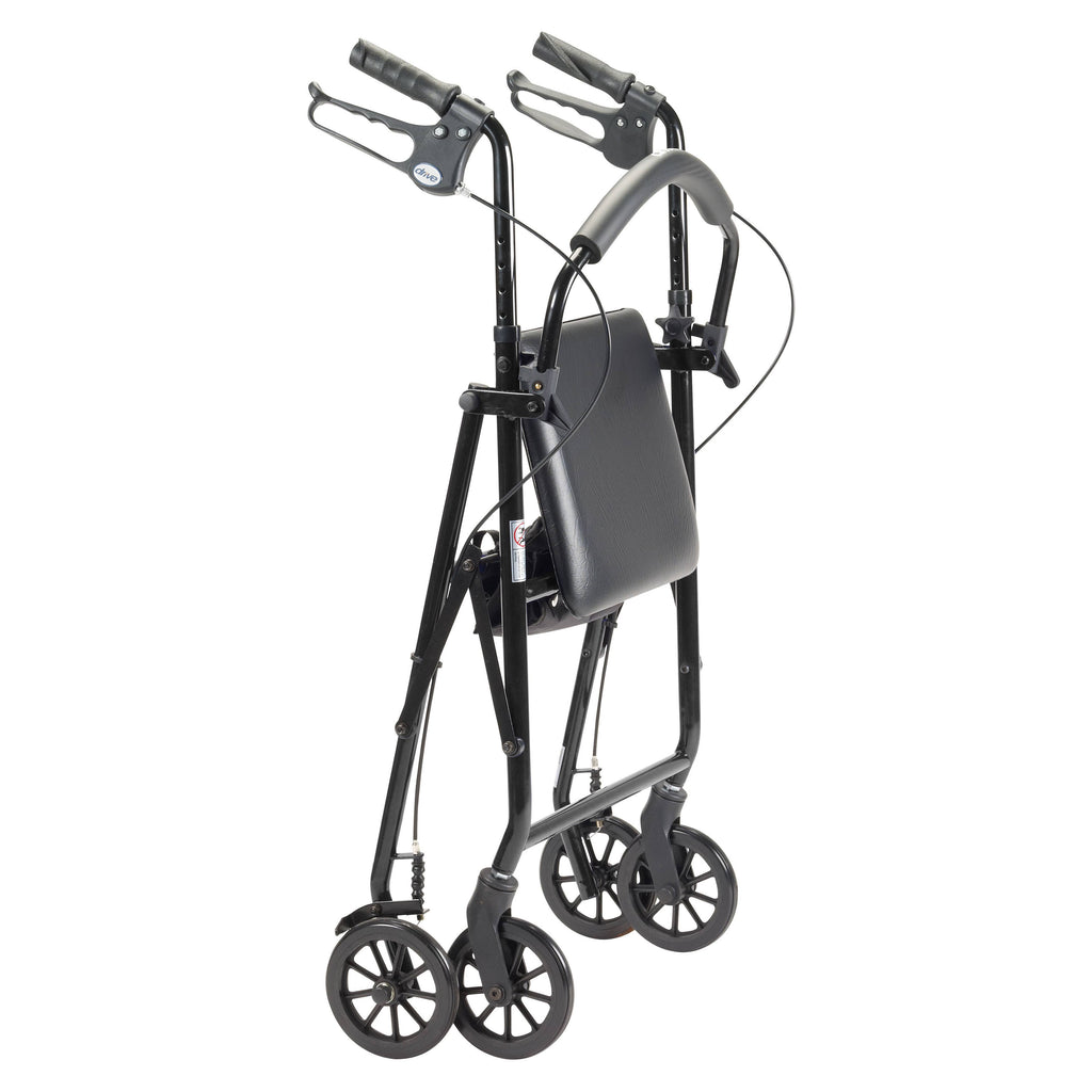 Black Rollator with 6x22 Wheels T170