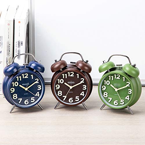 Green Silent Night Light Desk Alarm Clock G1906
