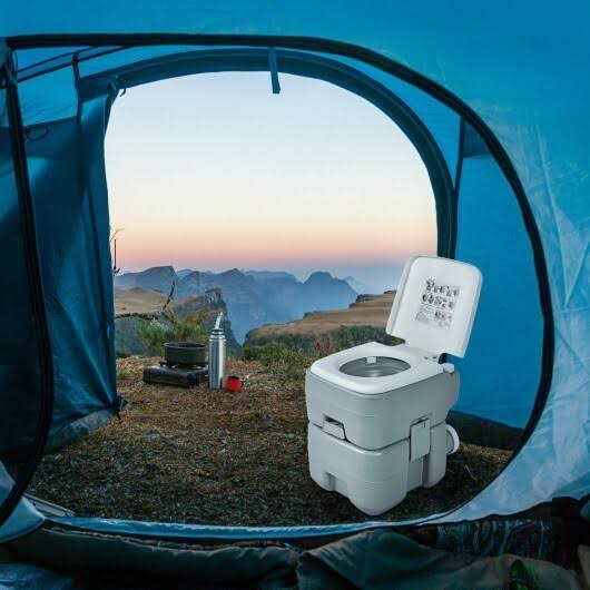 5.3 Gallon 20L Portable Potty Commode D249787