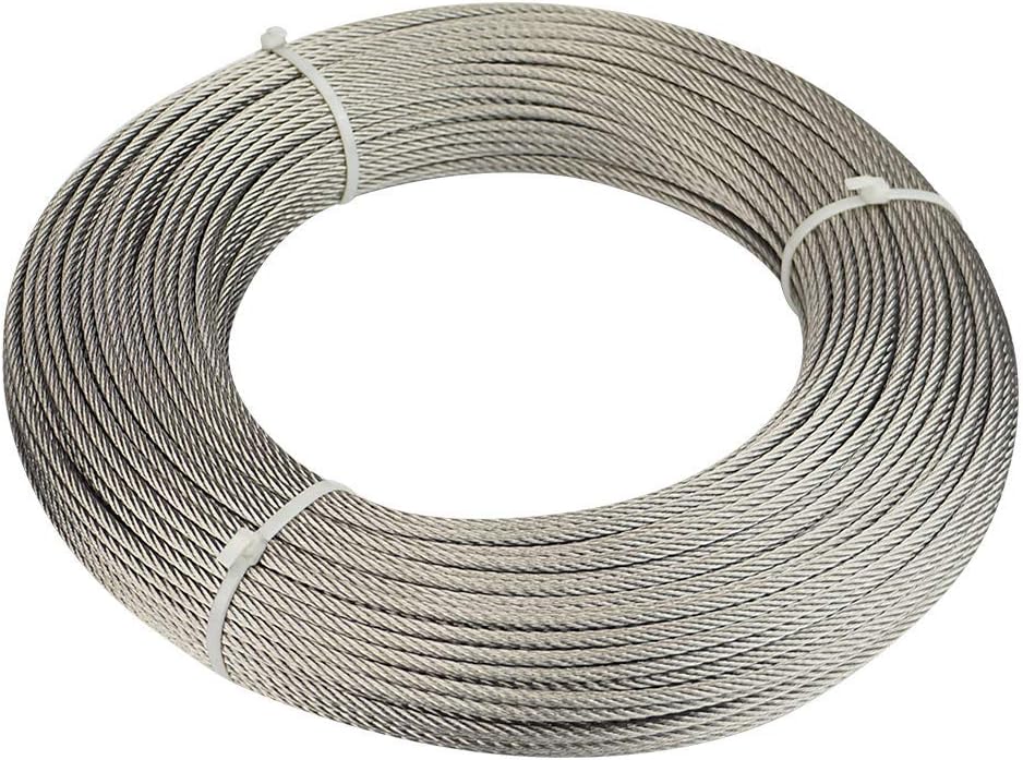 165Feet 5/32 Stainless Steel Wire Rope Cable Railing V31082