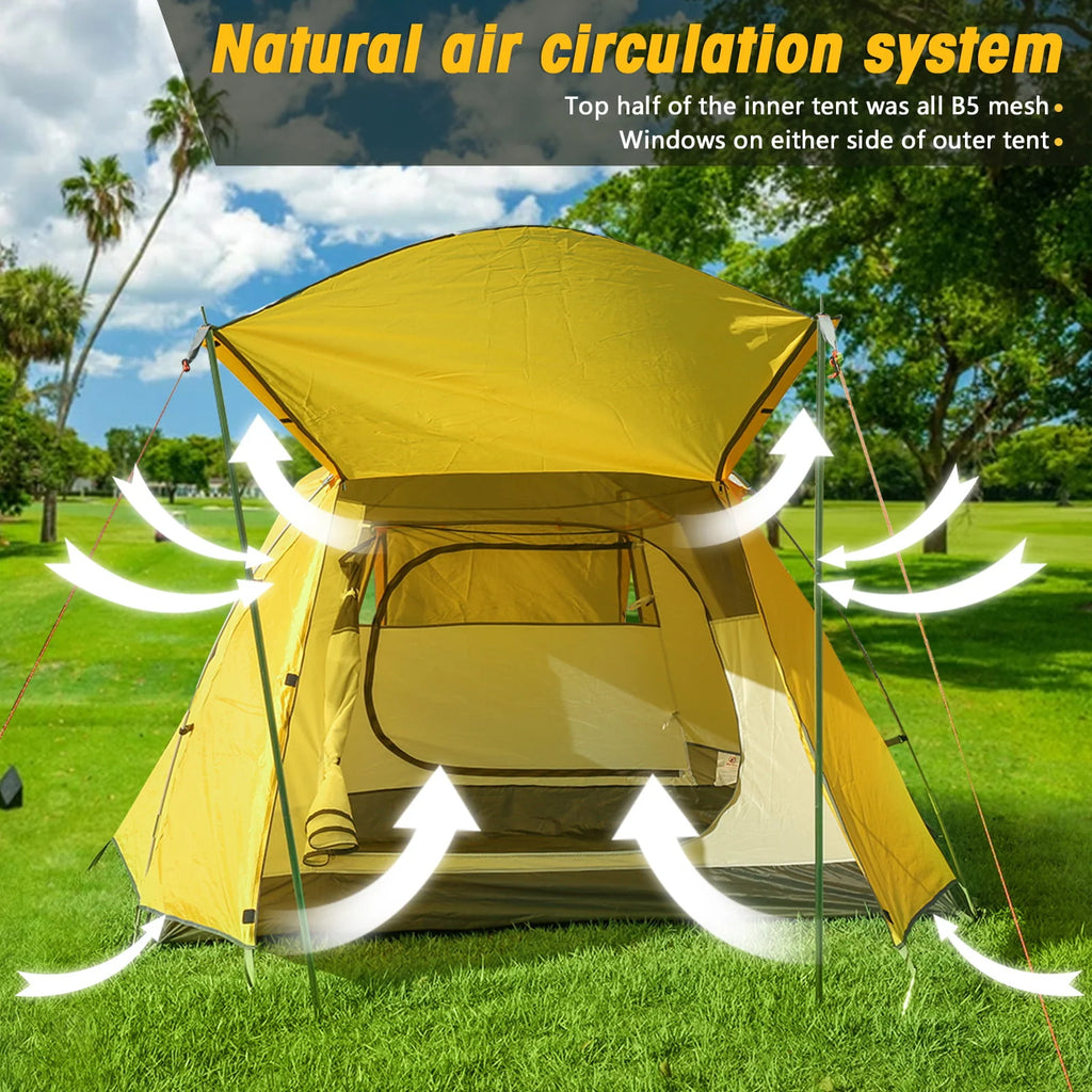 4-Person Backpacking Tent H4150