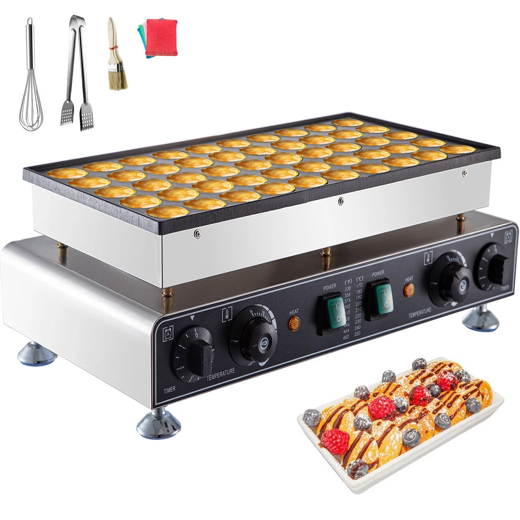 110V 1700W Nonstick Mini Dutch Pancake Maker N900864